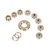 KATSU 105435 Template Router Guides Kit with Lock Nut Adapter,