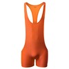QiaTi Mens Athletic Supporters Breathable Wrestling Boxers One Piece Bodywear