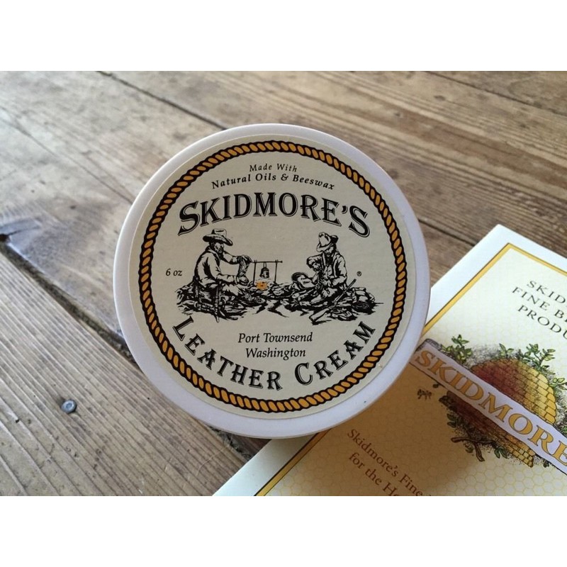 Skidmore's Leather Cream: All-Natural, Non-Toxic Leather Conditioner - Made in