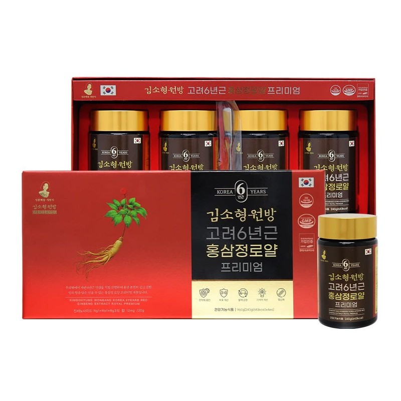 Kim So-hyeong Wonbang Koryo 6-year-old red ginseng extract Royal Premium