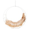 Outanaya Hanging Flower Basket Holder Iron Wire Planter Hook for