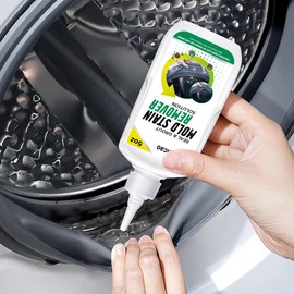 Trunahcao Stain Remover Gel Cleaner, Home Stain Remover Cleaner for Front Loader Washing Machine Black Stain Removal Multi-Surface Stain Cleaning Gel for Bathroom Seals, Grout, Shower & Tile,Caulk,Tub