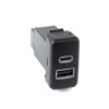 LUC Type-A/C Premium USB Charger Adapter Switch For Toyota Tundra