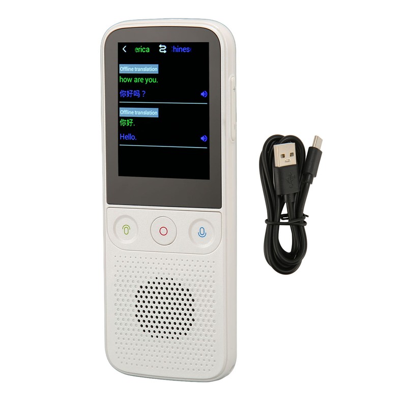 112 Languages Smart Voice Translator 2.4inch Touch Screen 1GB RAM