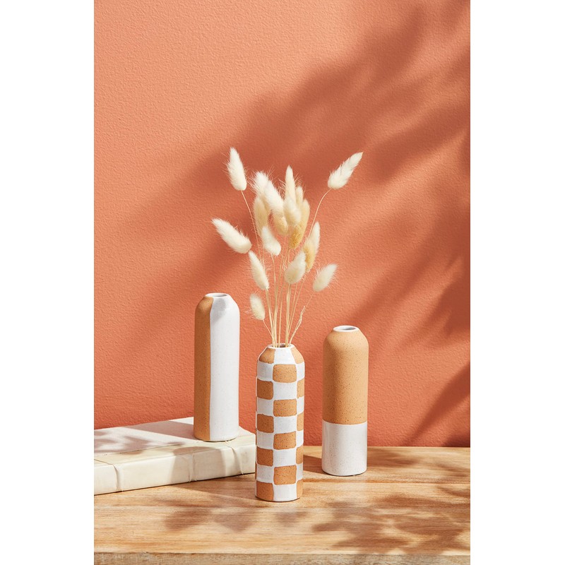 Mud Pie Terracotta Bud Vase, Vertical