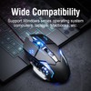 LiBO&HKBO Gaming Mouse Wired, USB Optical Computer Mice with RGB
