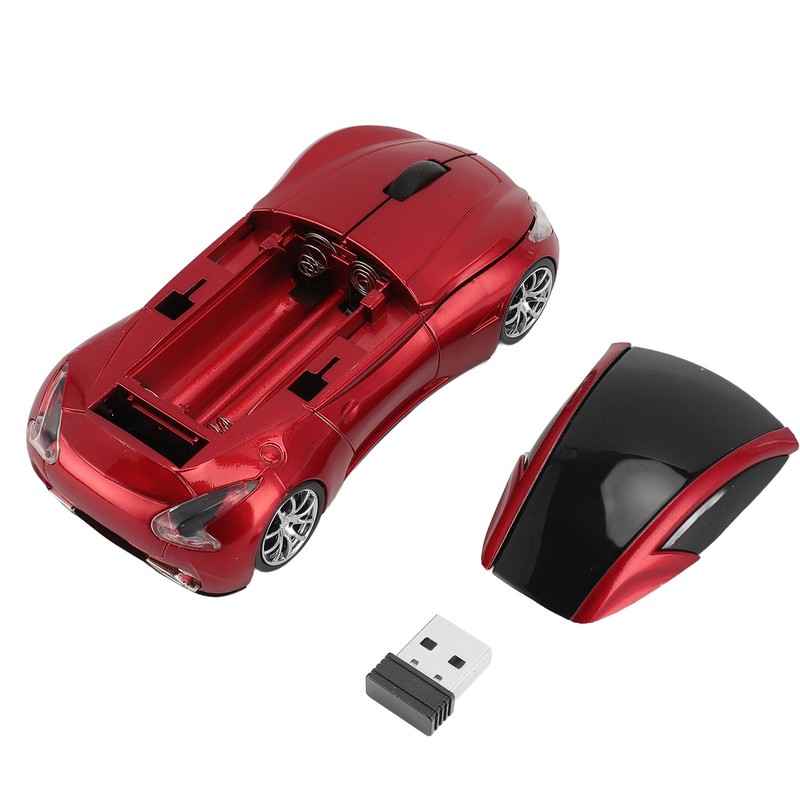 Sport Car Shape Wireless Mouse 1600 DPI Optical Sensor Mice