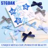 STGDAK 36 Pcs Star Hair Clips Non Slip Bow Hair