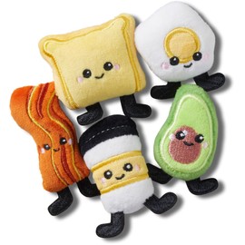 Crocs Fuzz Foods 5 Pack