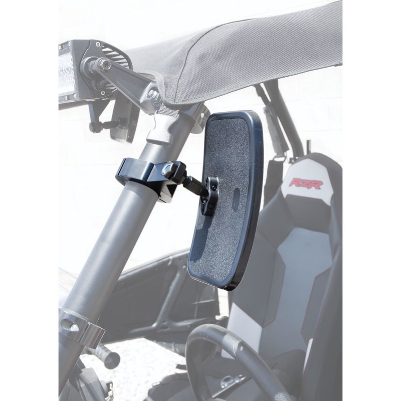 TUSK Deluxe Rectangle UTV Mirror Kit for Kawasaki Mule Pro-FX