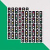PAPERZIP - Traffic Light Stickers (Red, Amber and Green) for