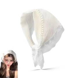 Boho Hair Scraf Headband Bandana Nonslip Headscraf Pretied Head Scarf for Women Girls Thick Thin Hair Decorations for Braids Shawls Hair Bandana Headbands for Girls Women Boho Accessories Headpiece