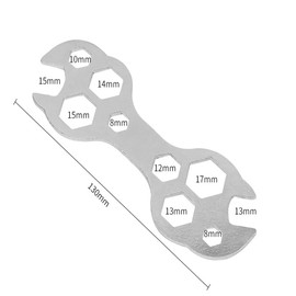 Fongmore Pack of 2 10 in 1 Bicycle Multitool Wrench Hex Key Bicycle Tools Snap Tools Wrench Bicycle Repair Tool Kits