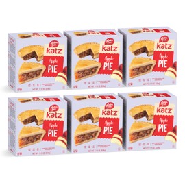 Katz Gluten Free Personal Size Apple Pie | Dairy Free, Nut Free, Soy Free, Gluten Free | Kosher (6 Packs of 1 Pie, 11.5 Ounce Each)