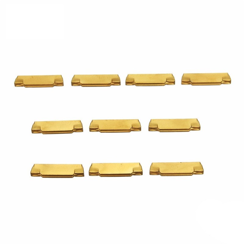 MASUNN 10pcs MGMN200-G 2mm Carbide Inserts for MGEHR/MGIVR Grooving Cut