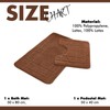Lions Bath Mat Sets 2 Piece - Jacquard Greek Key