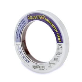 Hi-Seas Quattro Monofilament Leader, 4 Camouflage, 50 Pound Test, 50-Yard