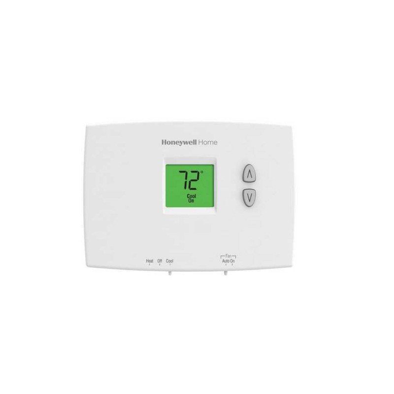 Honeywell TH1110DH1003 Horizontal PRO 1000 Non-Programmable Thermostat - Backlit, 1H/1C,