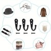 VIPERMARK 4 Pcs Wall Mounted Hooks for Bedroom,Bathroom,Kitchen,and Cabinet Hangers