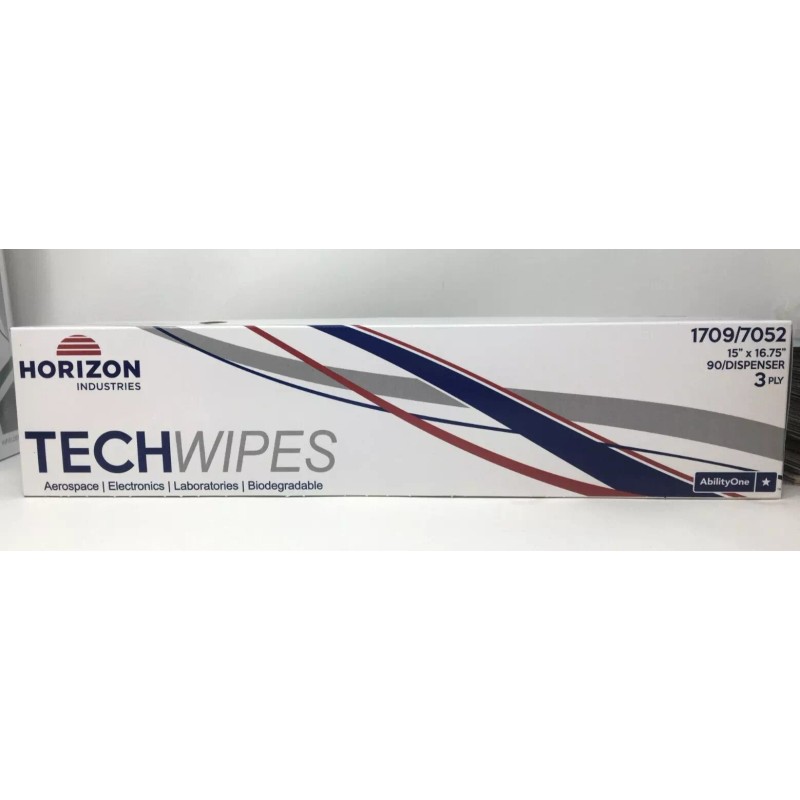 Horizon TechWipes Horizon Industries 90 Per Box 1709 7052 15"
