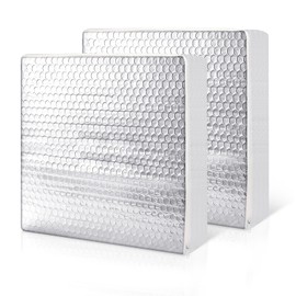 YUNVI 2Pcs RV Skylight Insulator 14x14x2.8,RV Vent Insulator and Skylight Covers,Waterproof RV Vent Covers for Inside Camper,RV Sunroof Skylight Shade Skylight Pillow for Shower