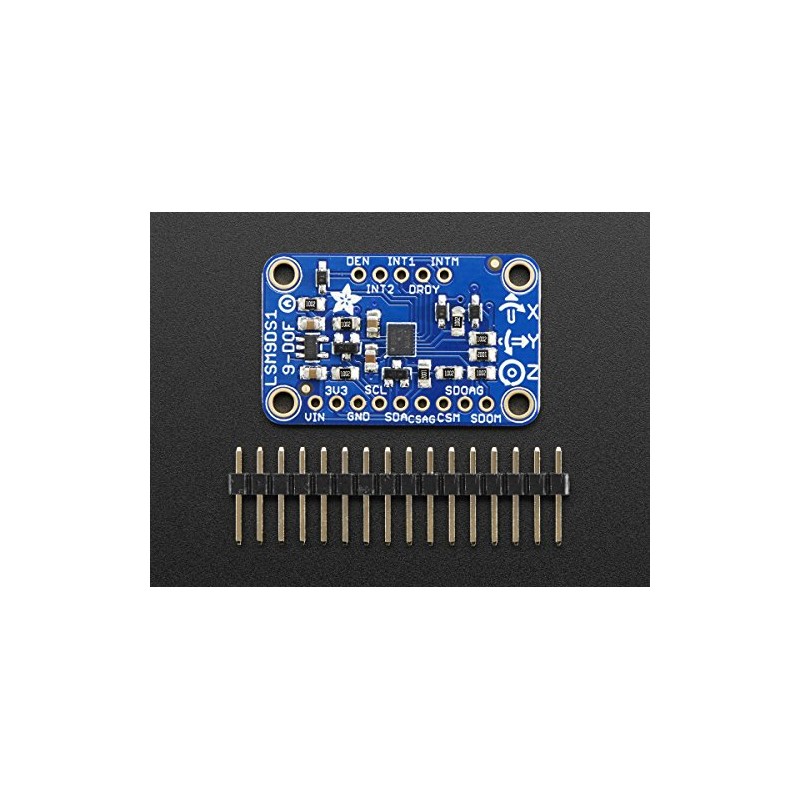 Adafruit 9-DOF Accel/Mag/Gyro+Temp Breakout Board - LSM9DS1