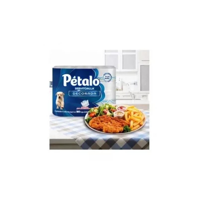 Pétalo Toallas Cocina Petalo Servitoalla Multicorte 6 Rollo