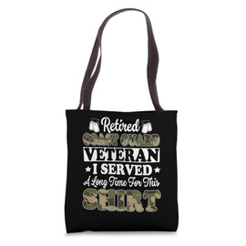 American Coast Guard Badge Reel US Flag American Coast Guard Tote Bag