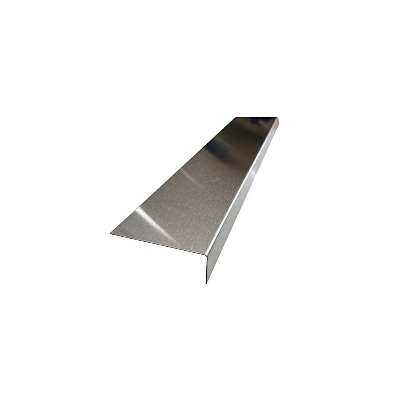 Brushed 304 Stainless Steel Universal Gap Filler Finishing Angle Trim