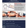 BINLUN Elastic Fabric Nylon Watch Band Waterproof Military Replacement Watch