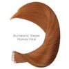 WENNALIFE Tape in Hair Extensions, 40pcs 80g 12 Inch Dirty