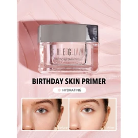 Sheglam Birthday Skin Primer Prebase Maquillaje (Rosa), 1.0 gramo, 15 items