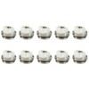 x10 Manual Radiator Air Vent Bleed Plug Valve 1/2" BSP