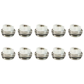 x10 Manual Radiator Air Vent Bleed Plug Valve 1/2" BSP