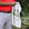 Custom Golf Towel Lucky Charm St Patrick's St Patty Irish