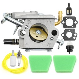 SYOWADA Carburetor with Air Filter Tune Up Kit, Replacement for McCulloch 3200 3205 3210 3516 32cc 35cc 38cc Chainsaw, Replaces CS6MHO35UB24RA