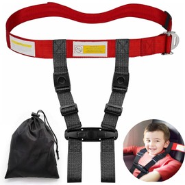 Child Airplane Safety Travel Harness, Airplane Travel Accessories for Kid Toddler, Child Aviation Flight Seat Device, Travel Restraint Harness Keep Child Safe,NOT FAA Certified,Don't Fit for Vehicles