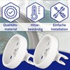 Pack of 2 Dishwasher Basket Wheels for Bosch 066320 Diameter