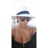 DRESHOW Women Wide Brim Straw Panama Roll up Hat Fedora