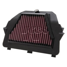 K&N YA-6008 Filtro de Aire de Alto Rendimiento para Yamaha YZF R6/R6S 2008-2019, Negro