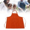 Cooking Apron Waterproof Adjustable Neck Strap Breathable Soft Kitchen Bib