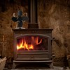 4 Blades Heat Powered Fireplace Fan Self Starting Temperature Resistant