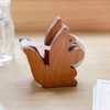 ROLUXENTIA Clear Tape Dispenser - Wooden Squirrel Cute Design for