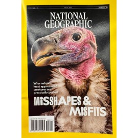 NATIONAL GEOGRAPHIC MAGAZINE - JULY 2025 - MISSHAPES AND MISFITS