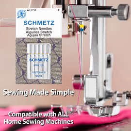 SCHMETZ Stretch Sewing Machine Needles - Precision Needles, Size 90/14, Box of 100