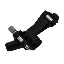 BM5Z-8K556-B Engine Coolant Outlet Adapter with Temp Sensor for Ford Fiesta Fusion Escape Transit Connect Replace BM5Z-8592-A BM5Z-8592-D 7M5Z-12A648-A