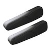 DKIIGAME Black Leather Armrest Arm Rest Cover Upholstery for Honda