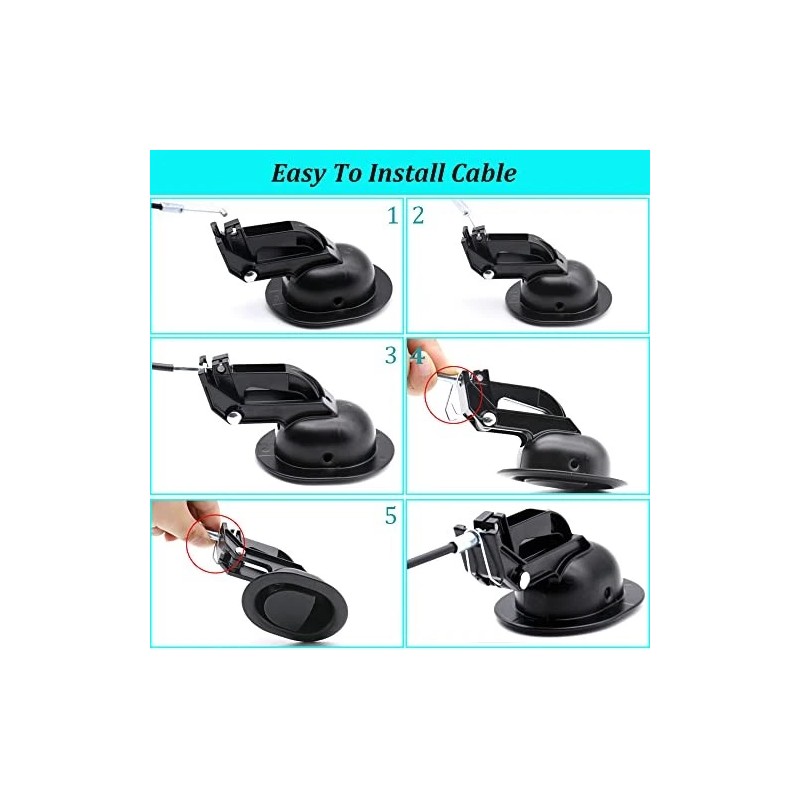 Ttmagic Universal Heavy-duty Metal Sofa Chair Recliner Release Pull Ha