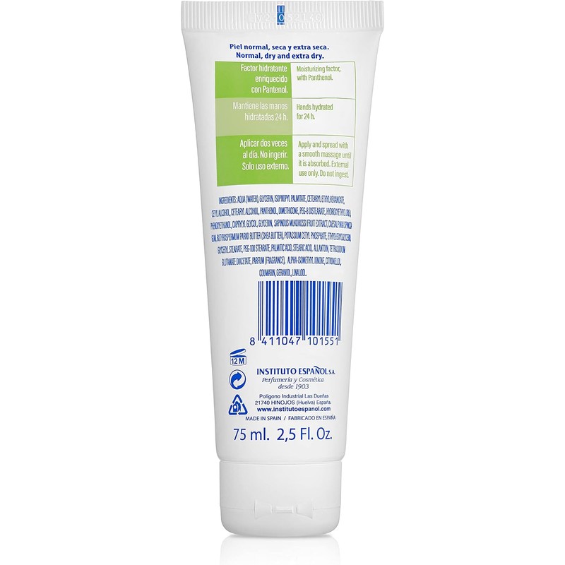 Instituto Español Manos PERFECTAS Ultra reparadora pantenol 75 ml