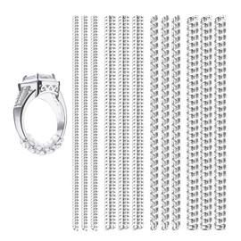 12pcs Ring Size Adjuster For Loose Rings, Ring Resizer for Ring Adjuster Smaller, Ring Spacer, Ring Guard (4 Sizes)